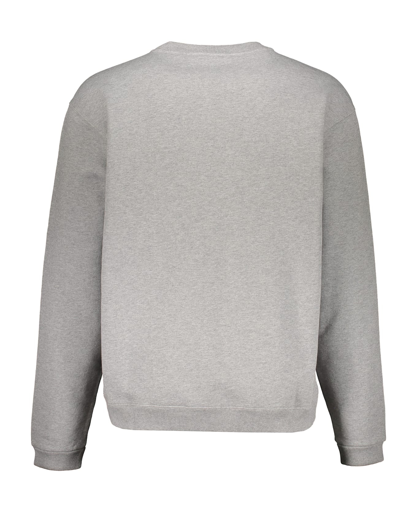 Cotton Crew-neck Sweatshirt - 2
