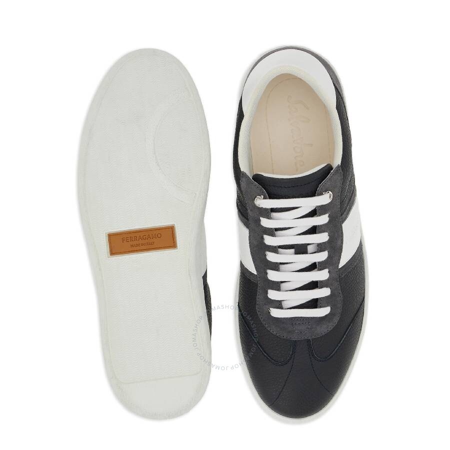 Ferragamo Debossed Logo Lace-Up Sneakers - 4