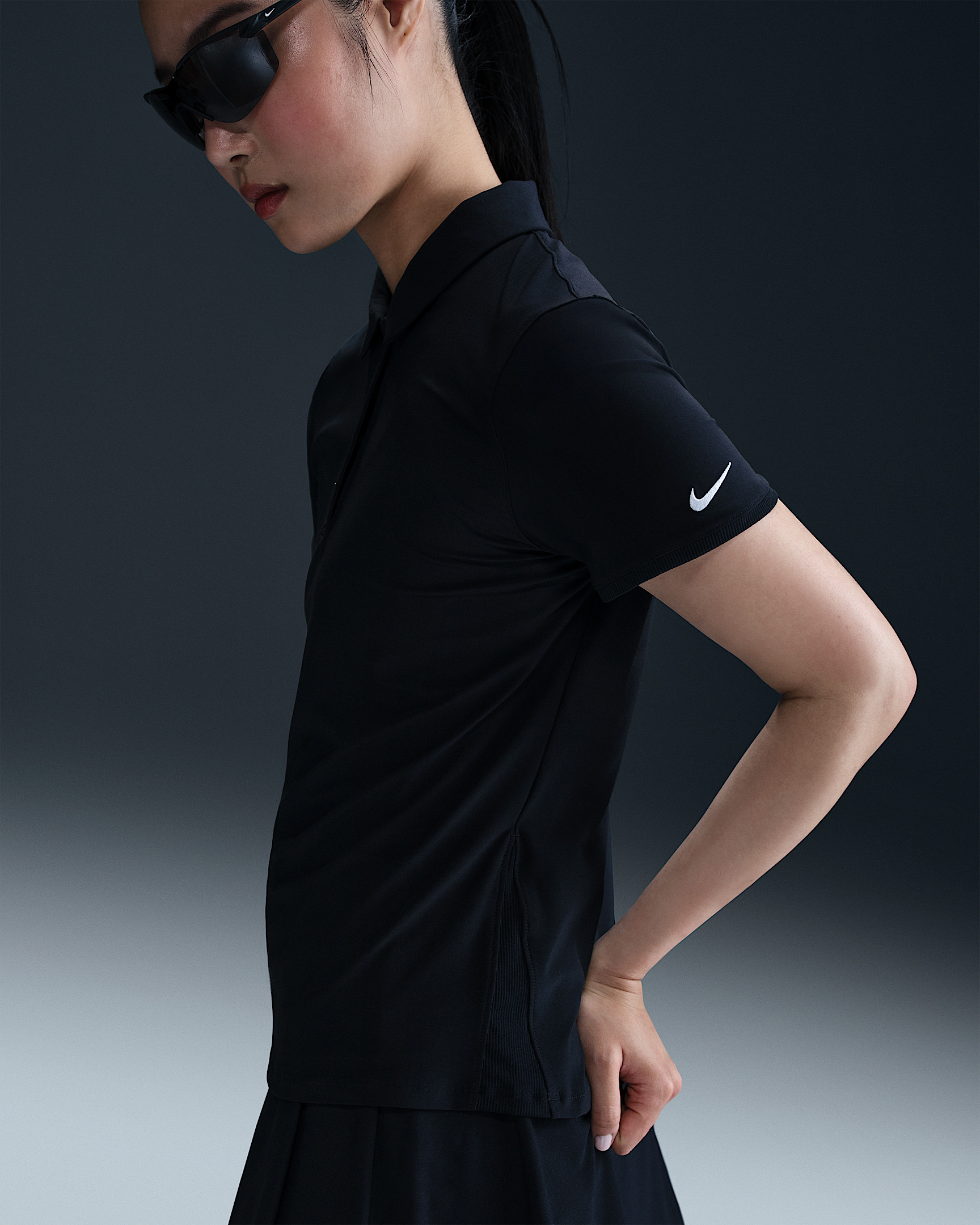 Nike Victory Women's Dri-FIT Short-Sleeve Golf Polo - 6