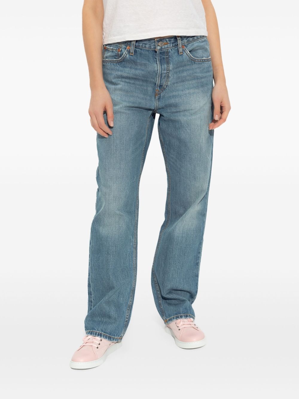 straight-leg jeans - 3