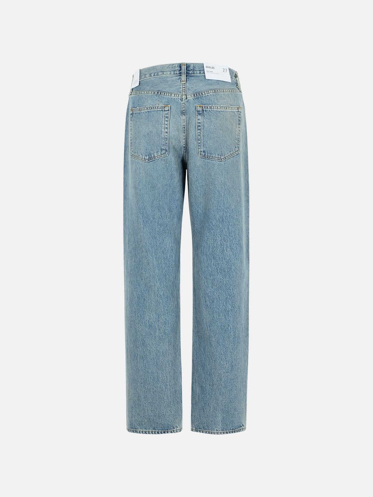 'KELLY' LIGHT BLUE DENIM JEANS - 3