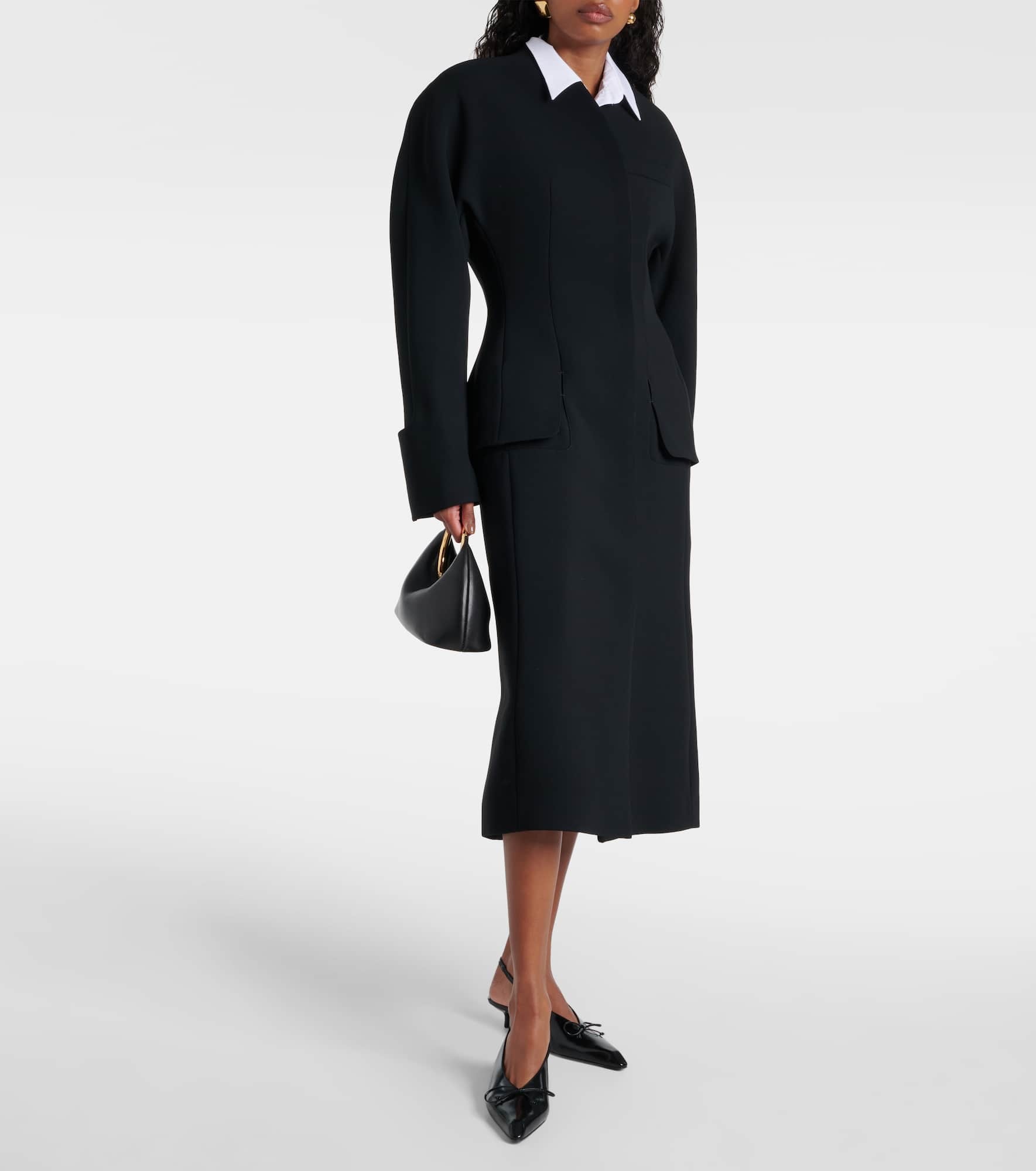 Le Manteau Ovalo single-breasted coat - 2