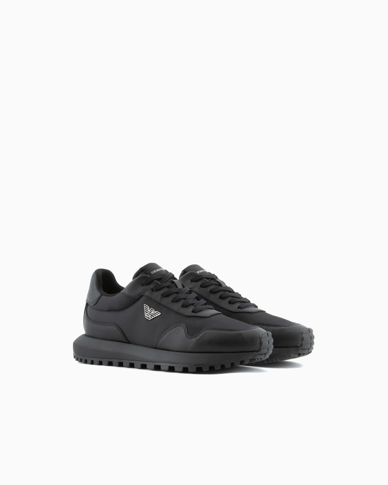 ASV recycled nylon sneakers with regenerated Saffiano details - 2