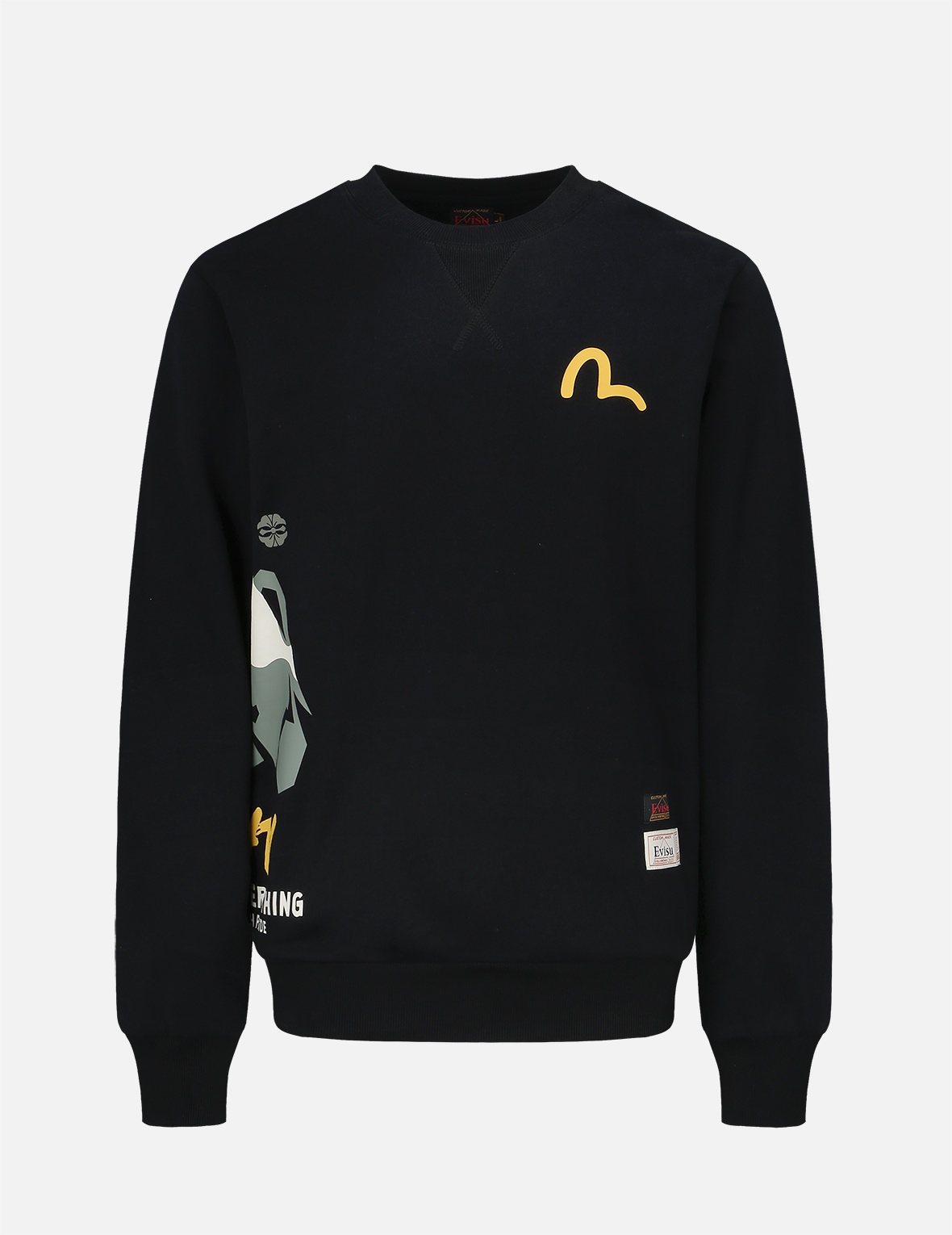 CAMOUFLAGE GODHEAD PRINT SWEATSHIRT - 1