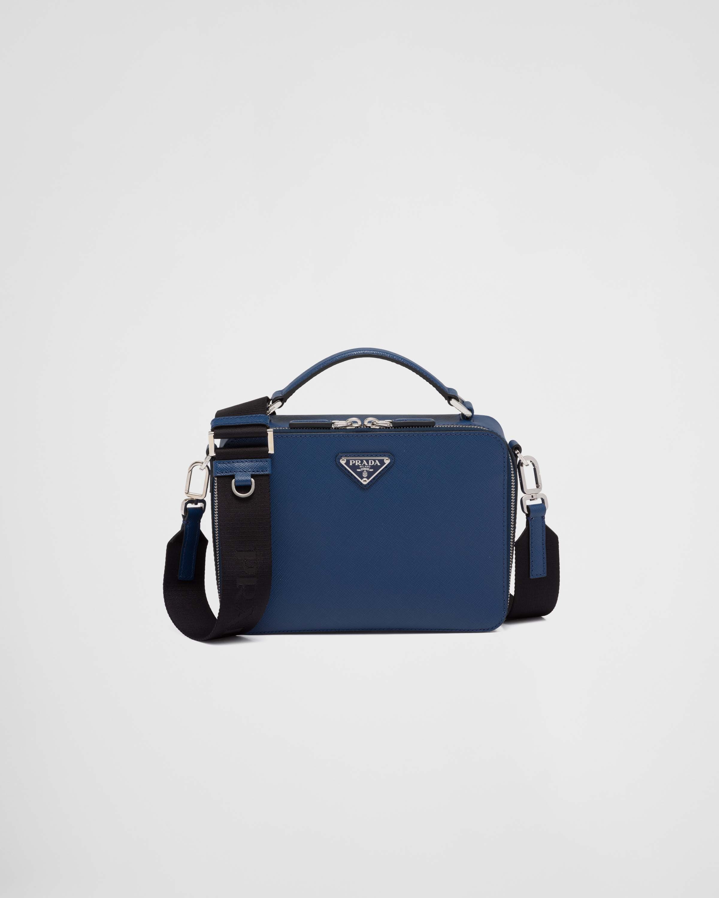 Medium Prada Brique Saffiano leather bag 1