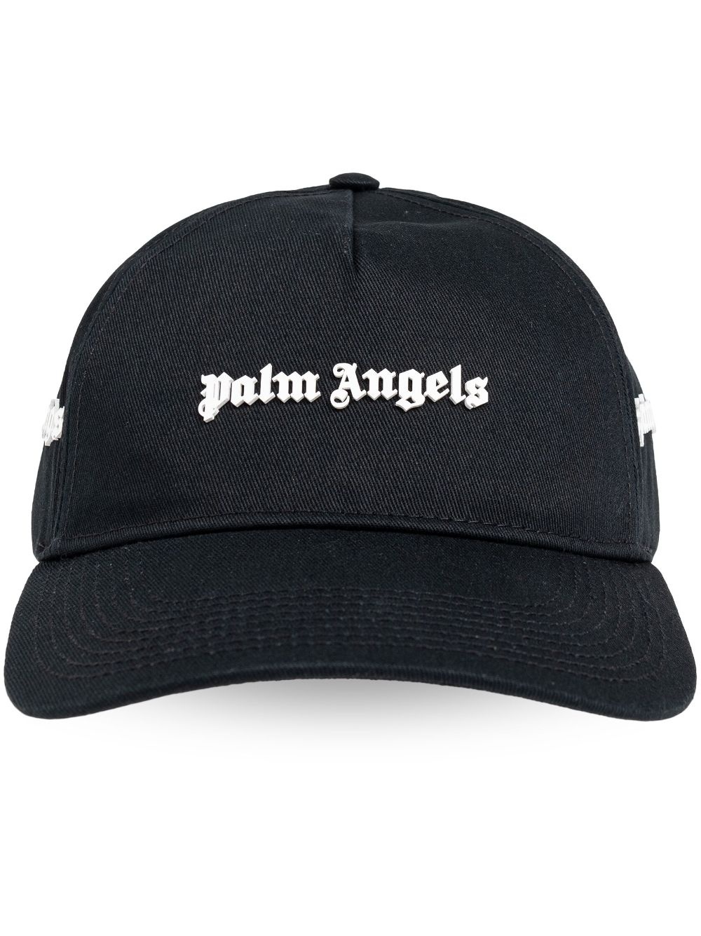 logo-embroidered cotton baseball cap - 1