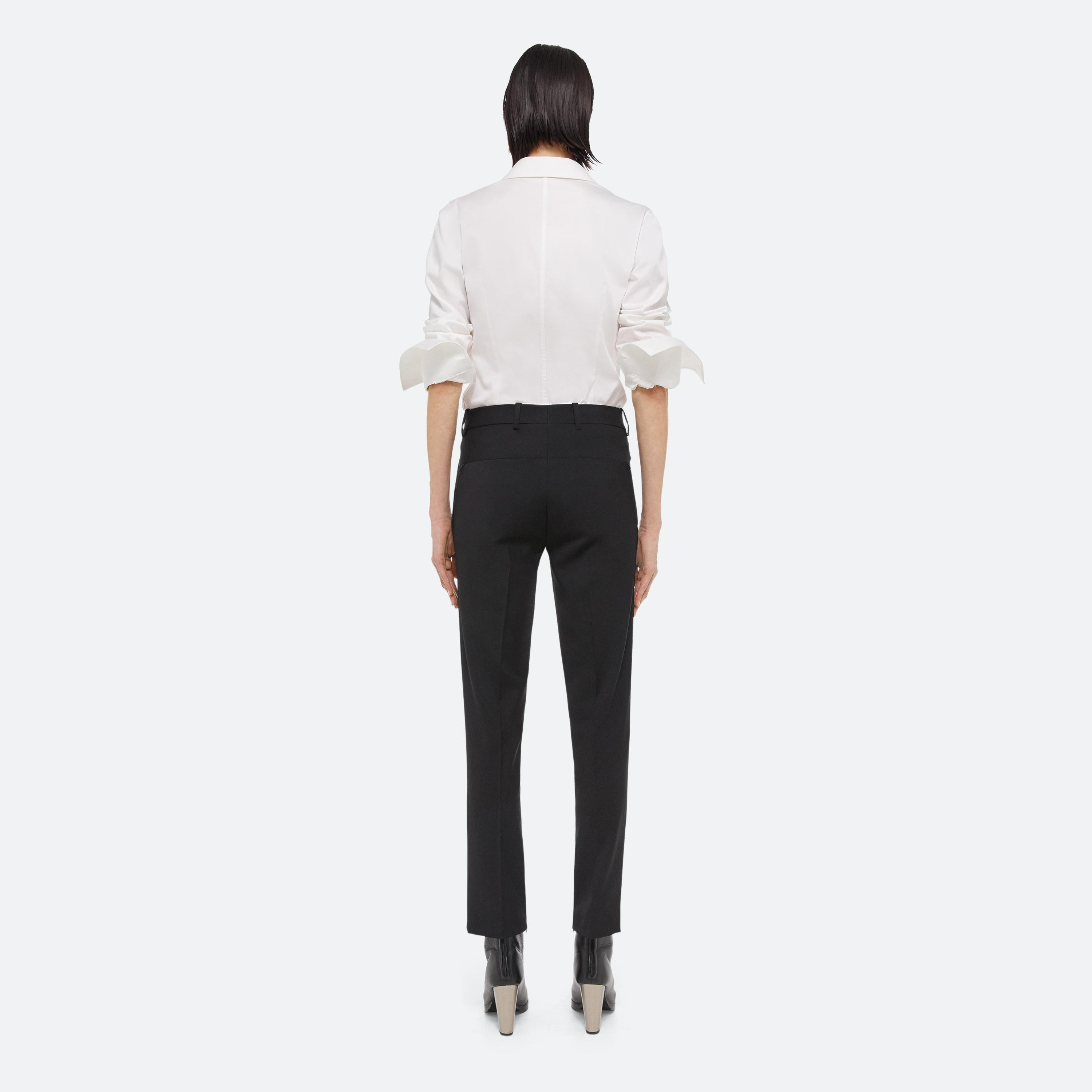 SLIM VIRGIN WOOL TROUSER - 5