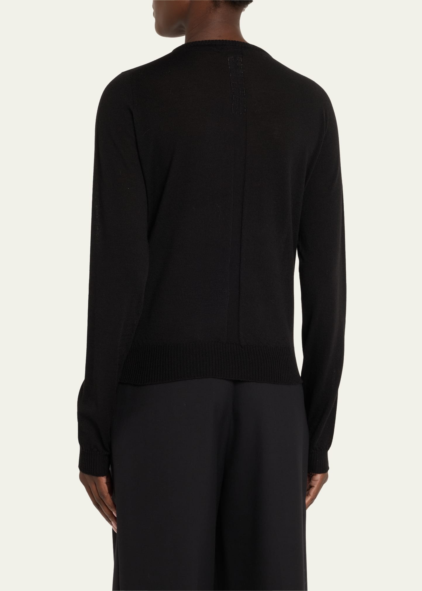 Biker Level Knit Wool Sweater - 3