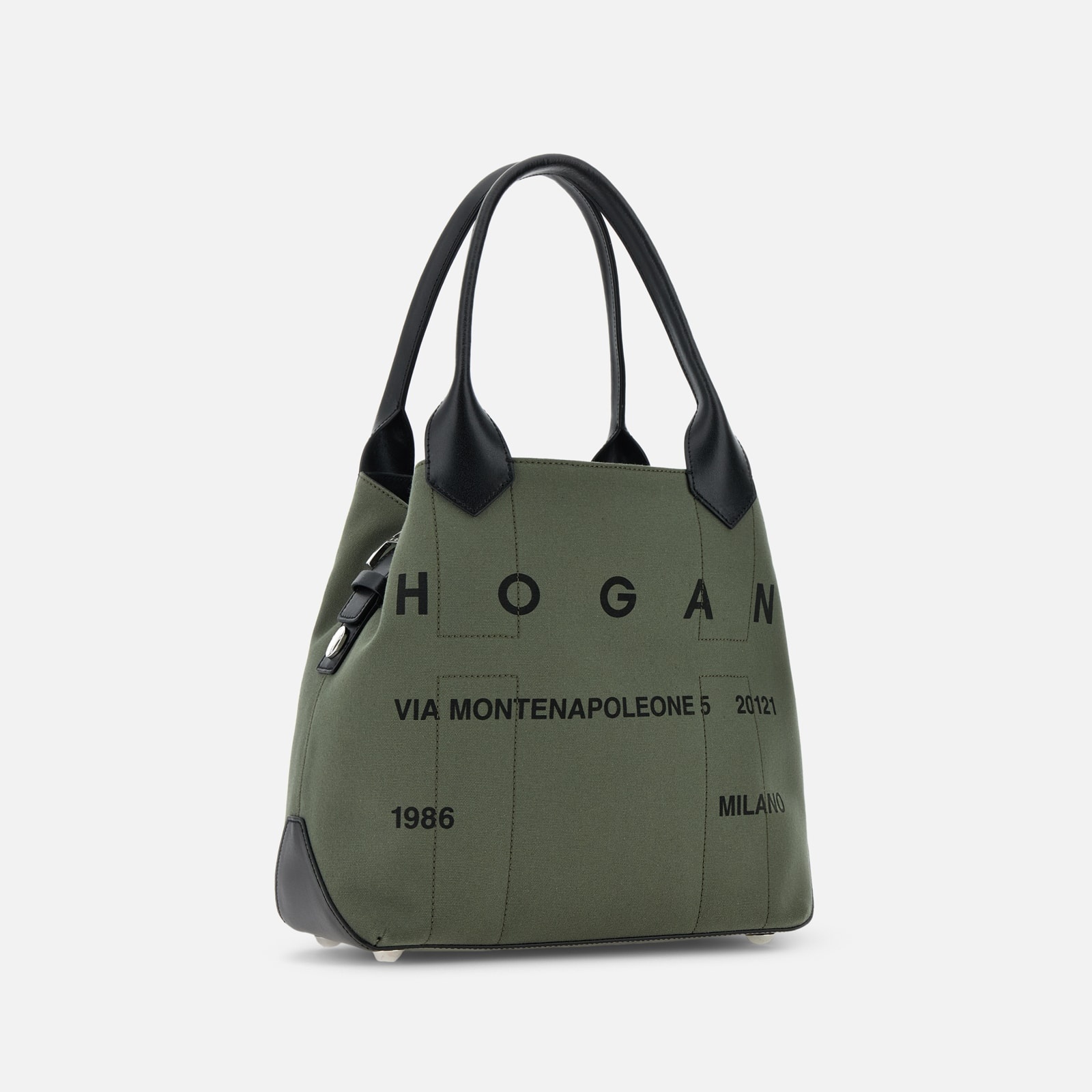 HOGAN トートバッグ HOGAN Hogan Script Shopping Bag Medium | hogan | REVERSIBLE