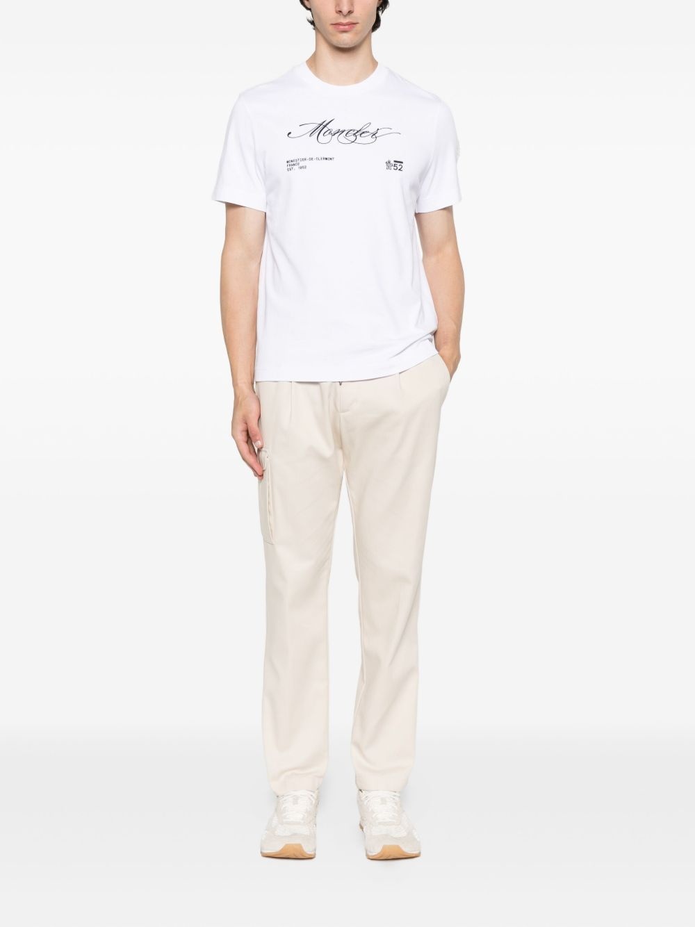 drawstring cargo-pocket trousers - 2