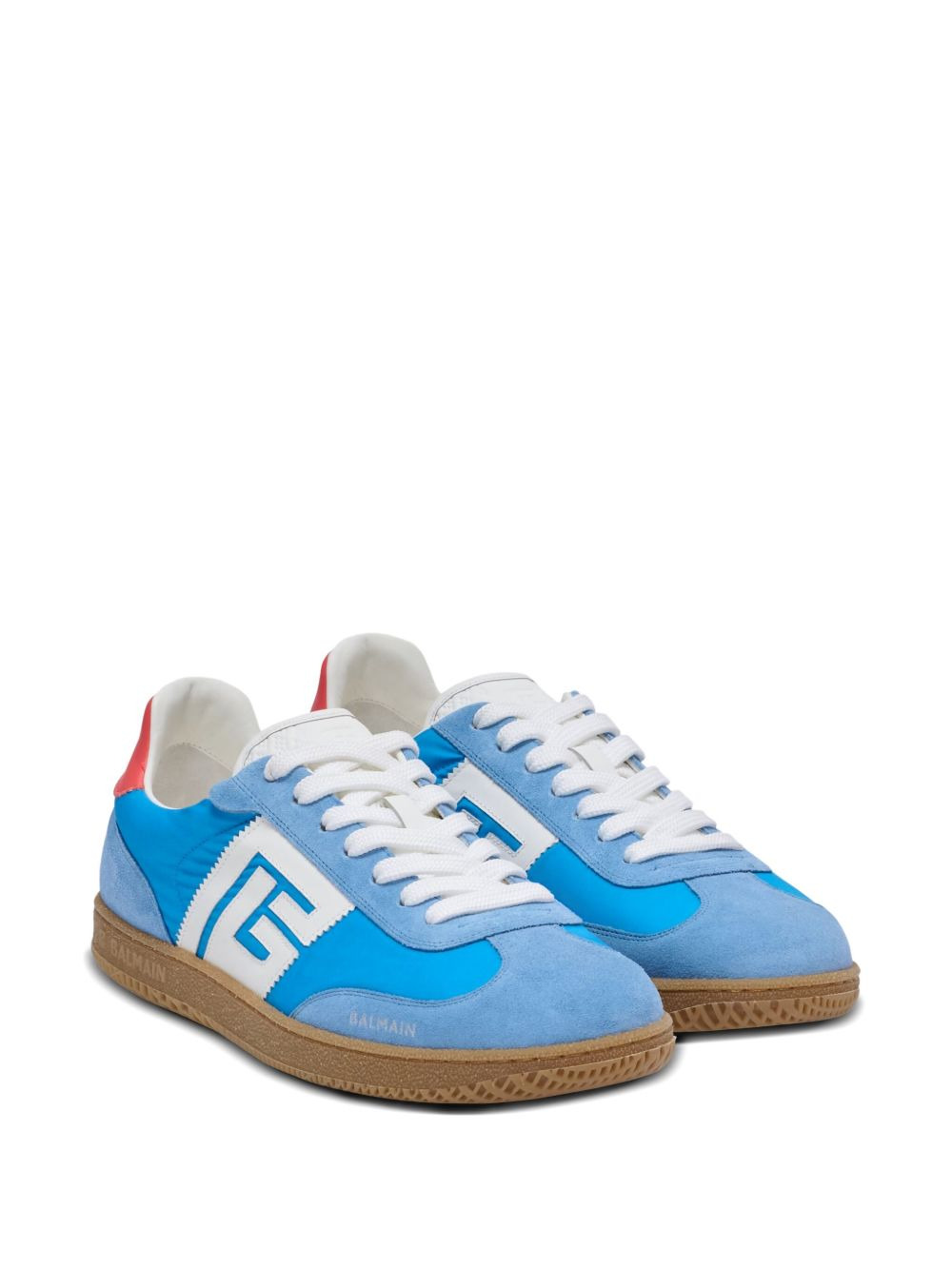 Swan leather suede sneakers - 2