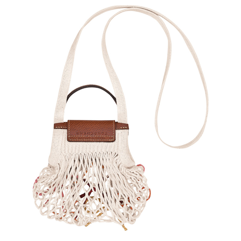 Le Pliage Collection Mesh bag Ecru - Canvas 4