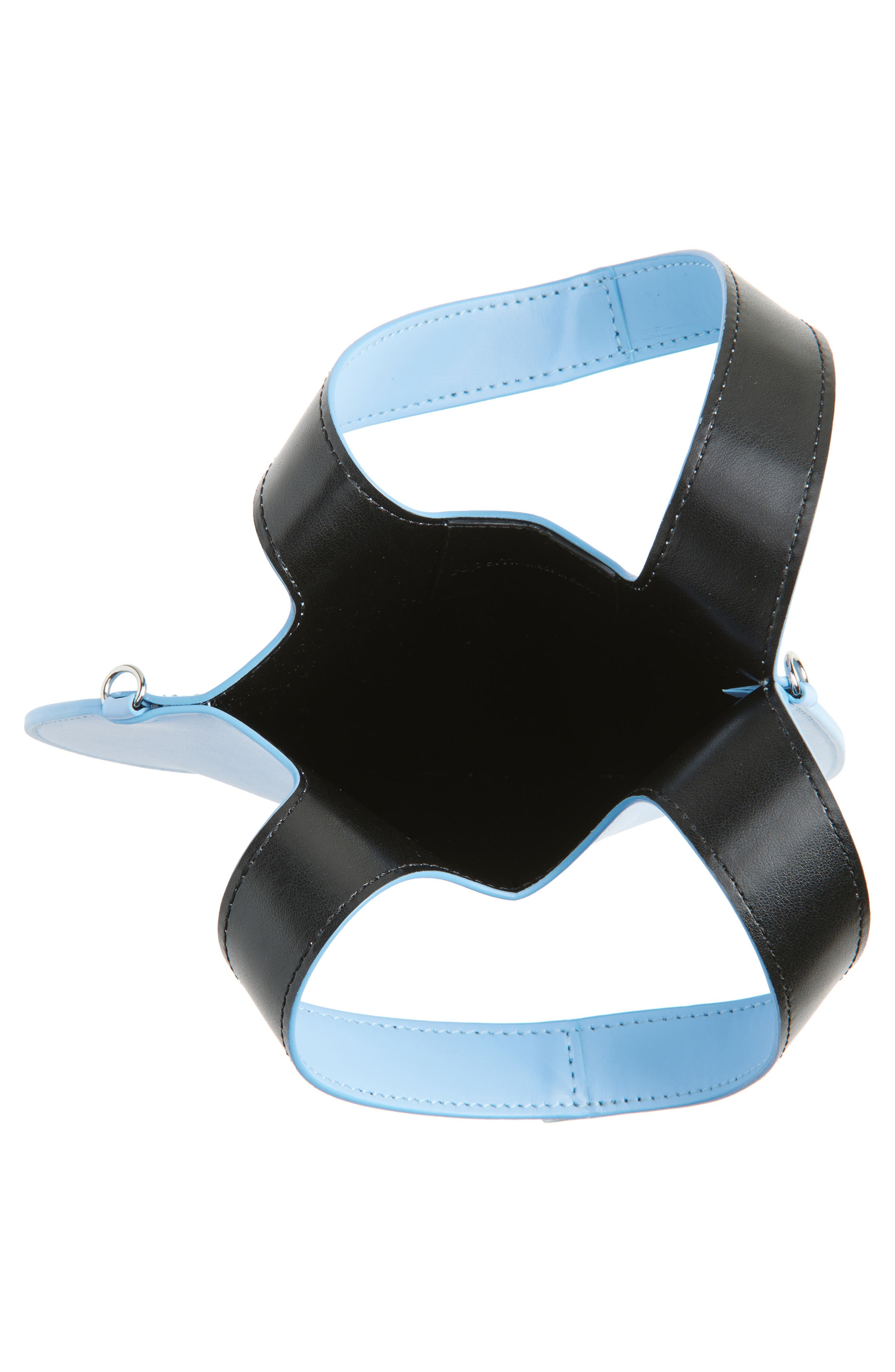 Coperni Mini Heart Leather Belt Bag in Blue at Nordstrom - 5