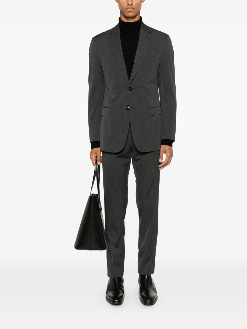 virgin-wool suit - 2