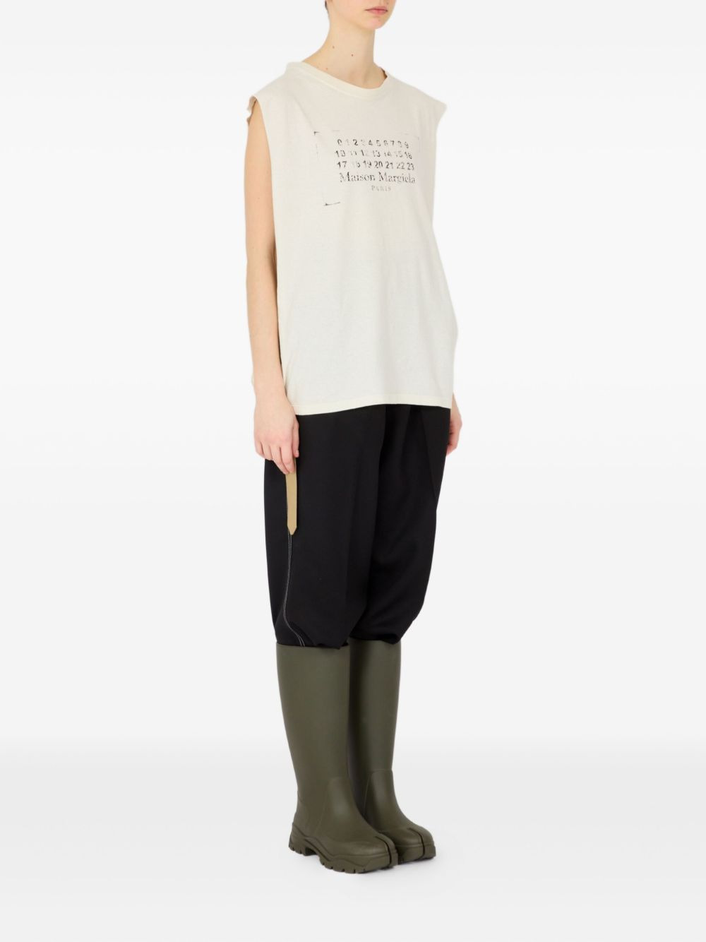 cotton tank top - 3