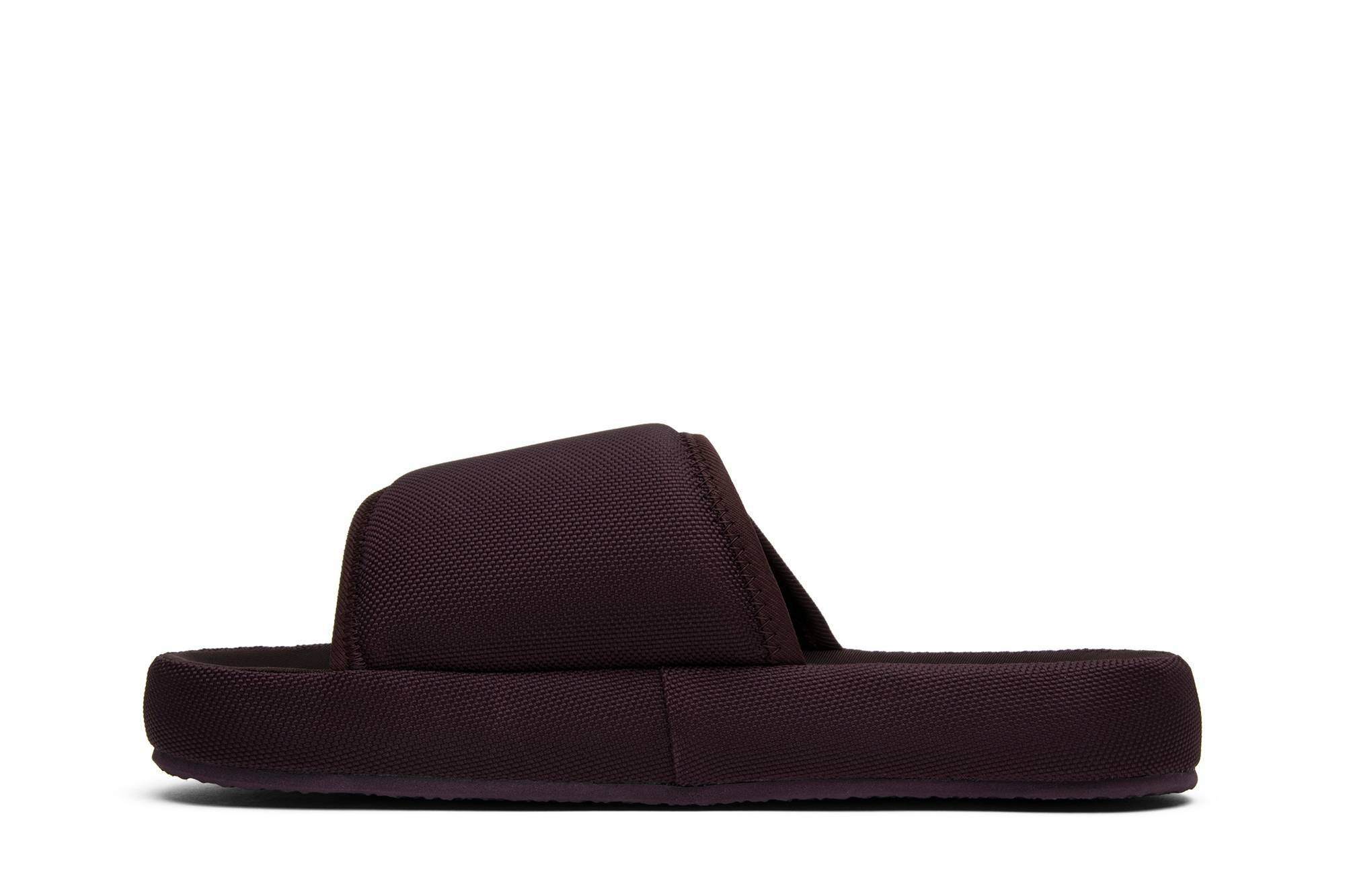 Yeezy Season 6 Nylon Slipper 'Oxblood' - 4