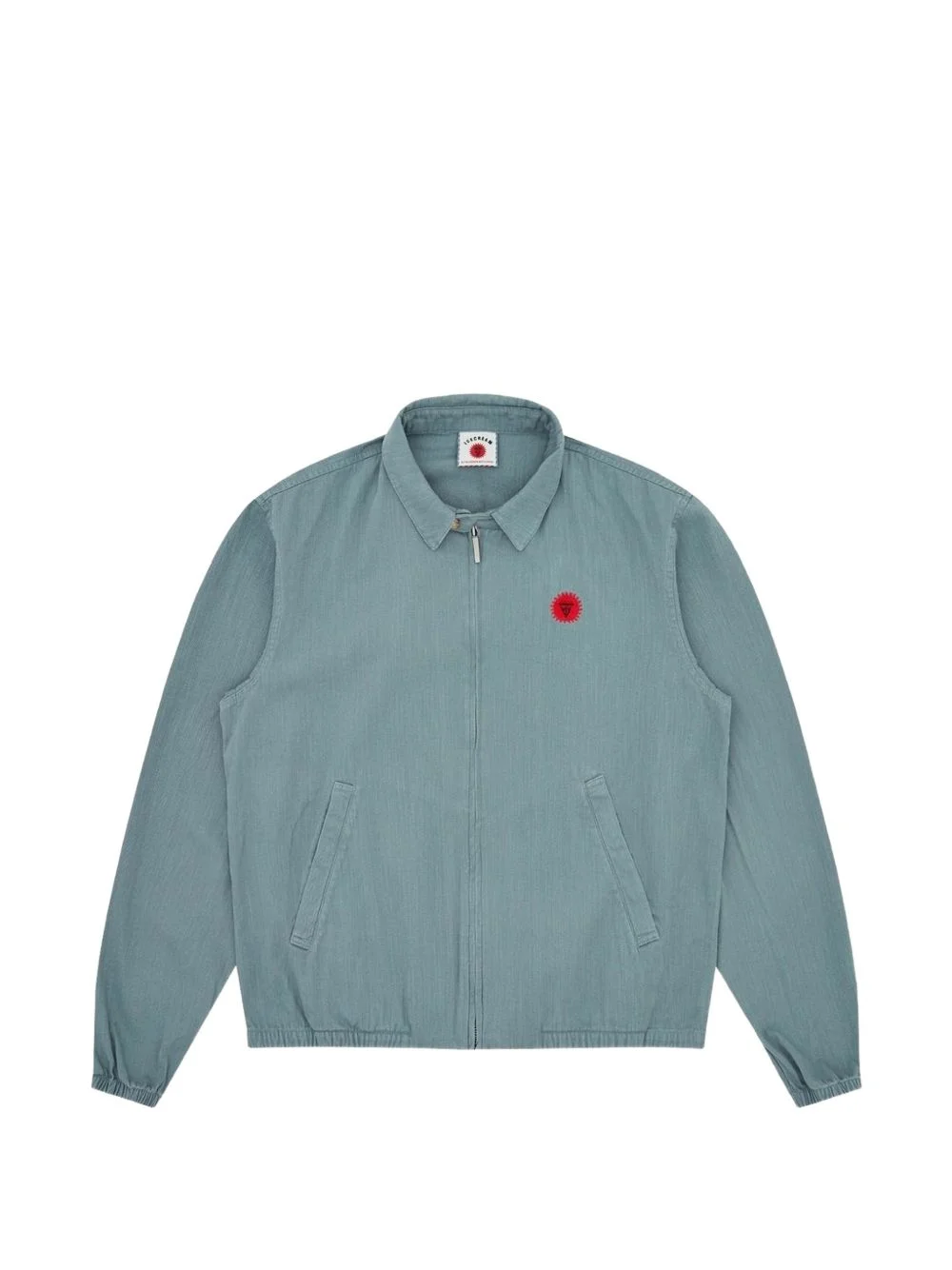 logo graphic zip jacket - 1