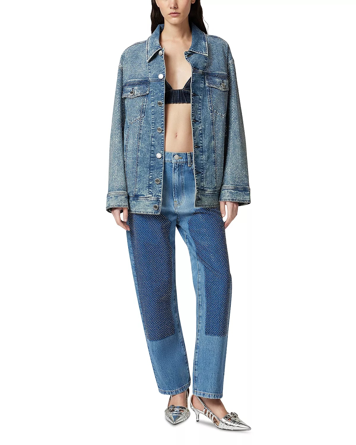 Rose Straight Leg Jeans in Mid Wash - 2