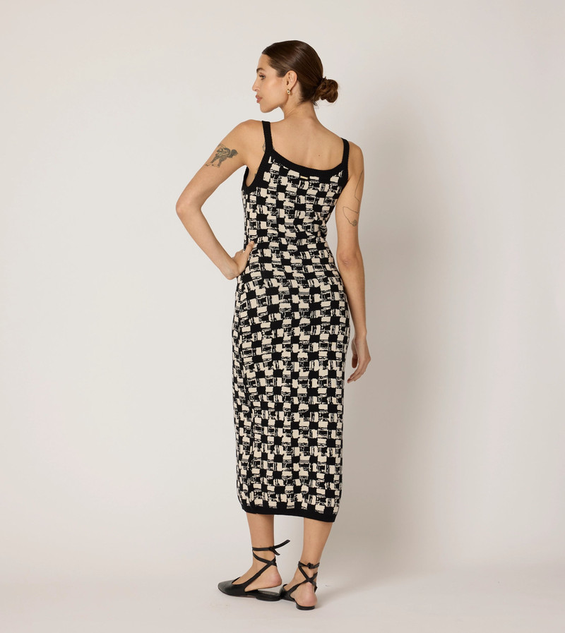 PAYTON MIDI DRESS | BIARRITZ BLACK 4