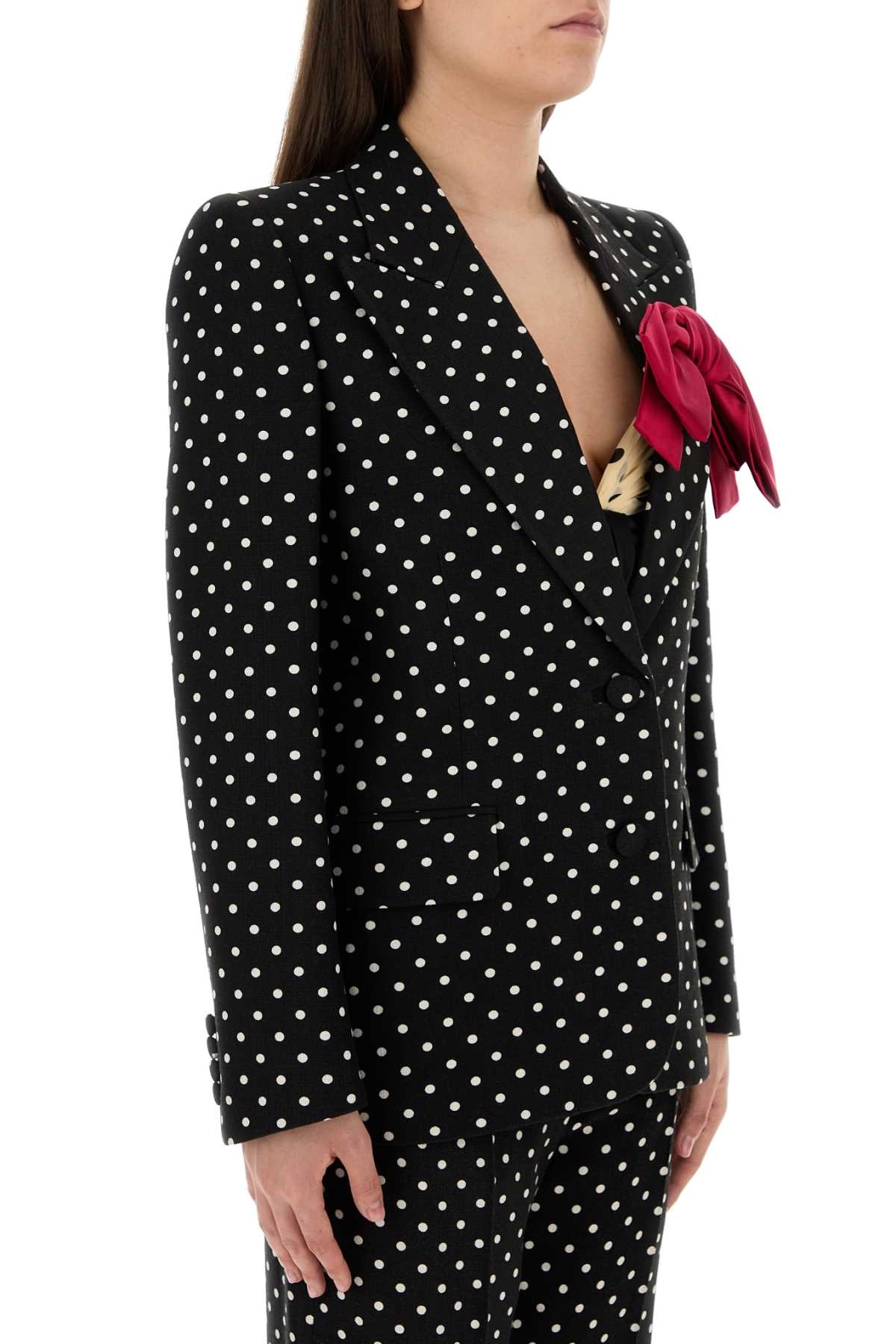 Valentino Garavani Women Printed Supergran Blazer - 3