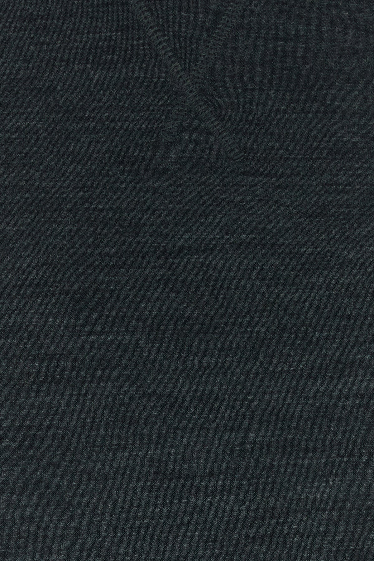 Melange dark grey wool blend sweatshirt - 3