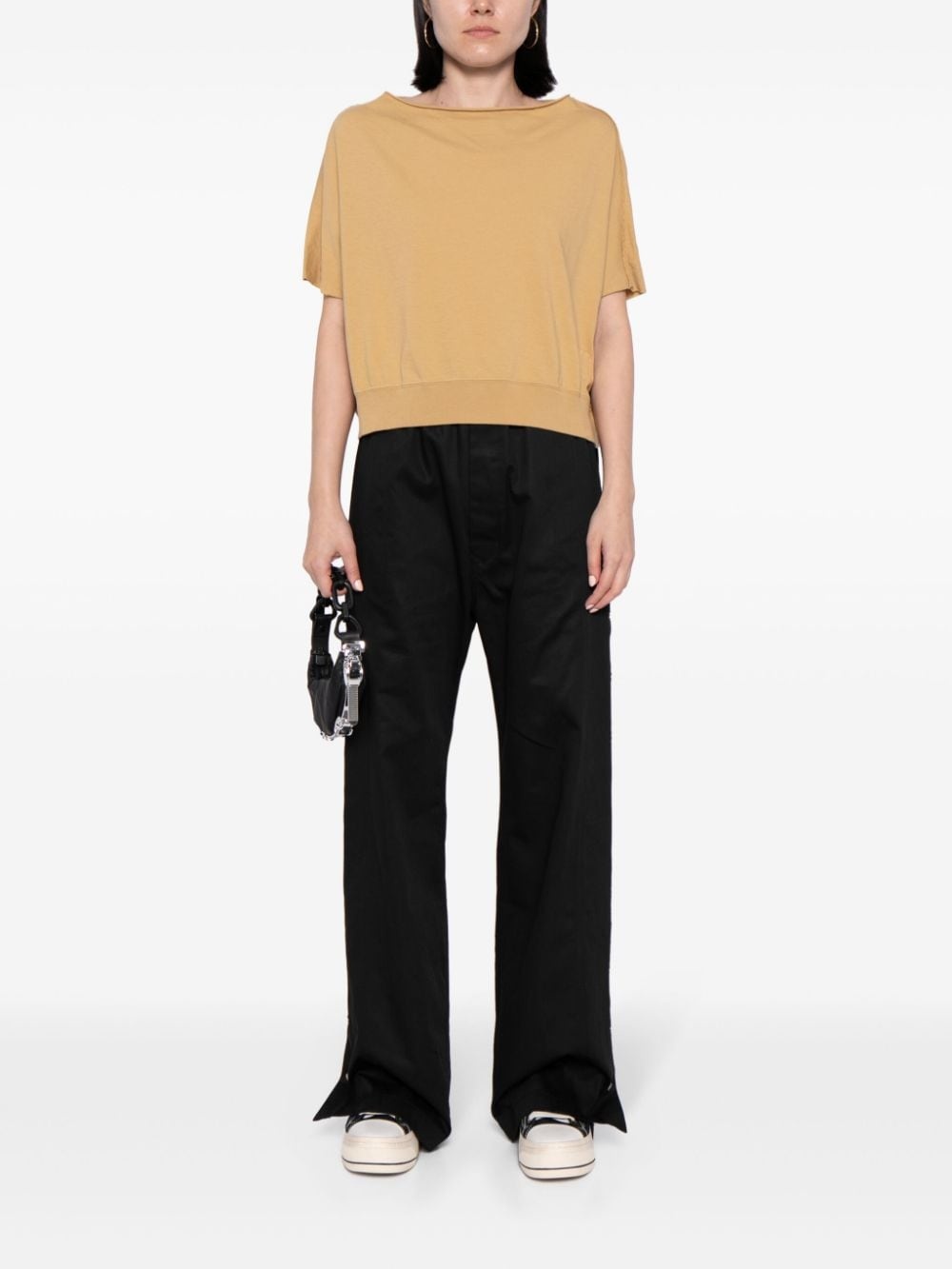 cropped cotton T-shirt - 2