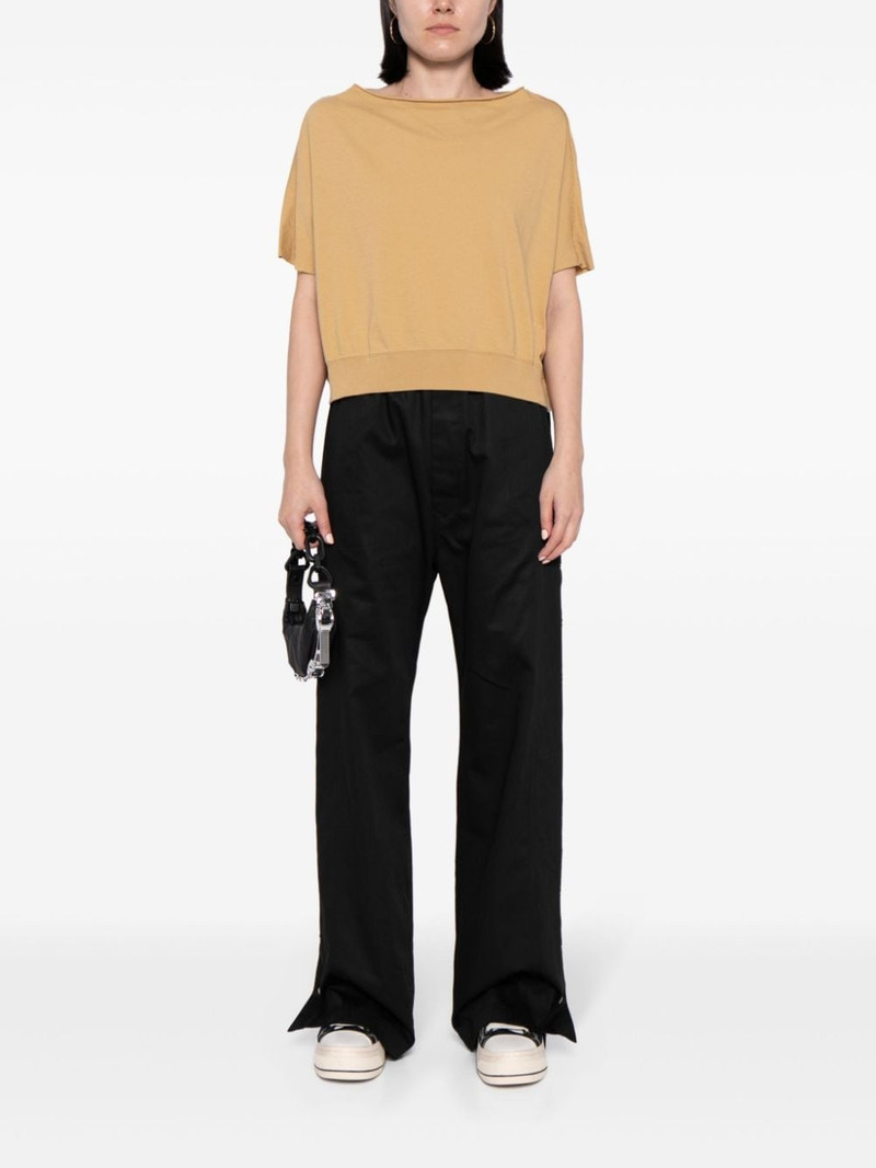 Rick Owens DRKSHDW cropped cotton T-shirt outlook