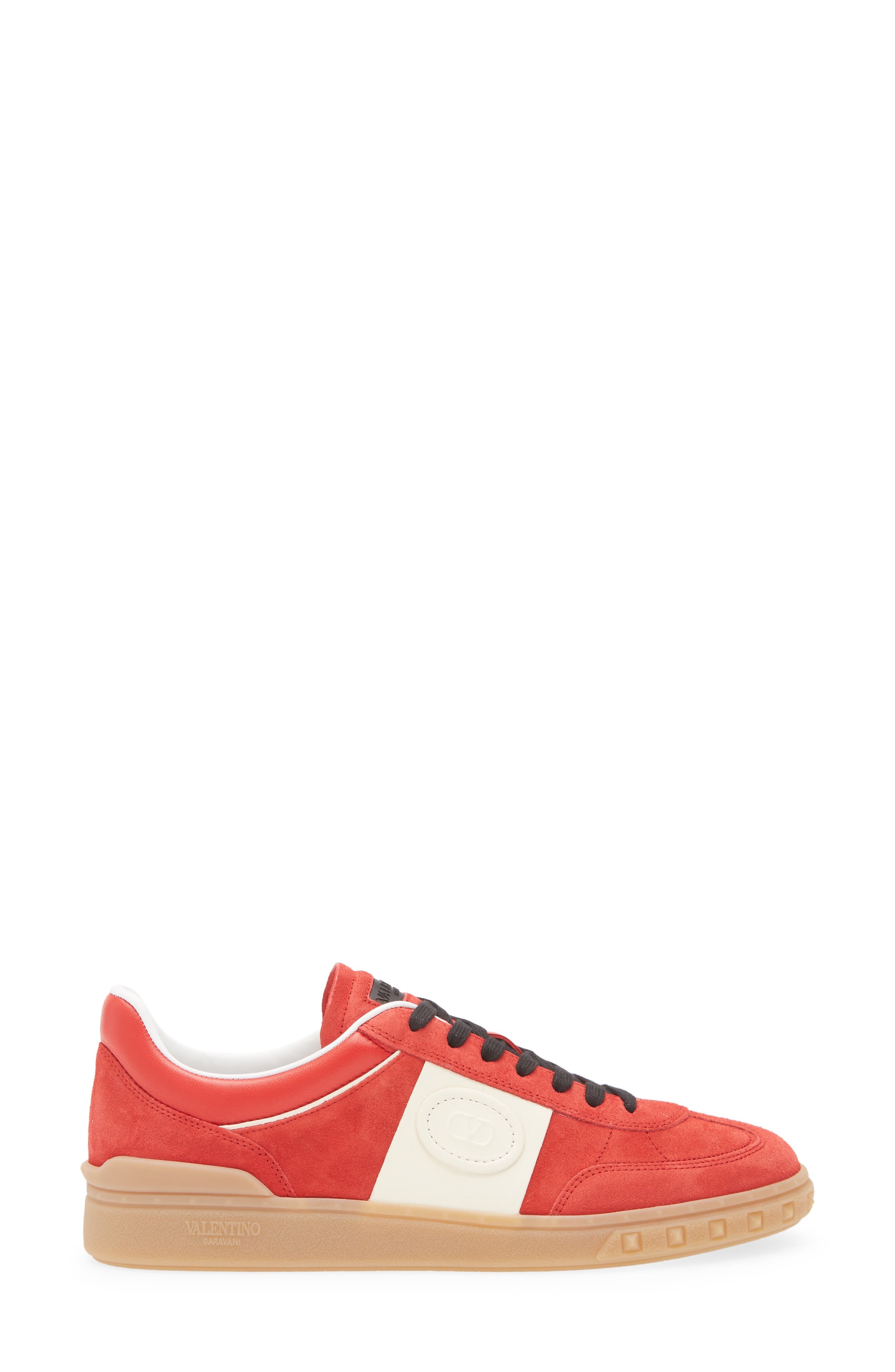 Valentino Garavani Upvillage Low Top Sneaker in Red/coral/Ivory at Nordstrom - 4