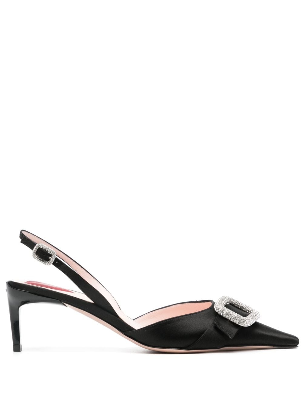 Viv'Canard 55mm satin pumps - 1