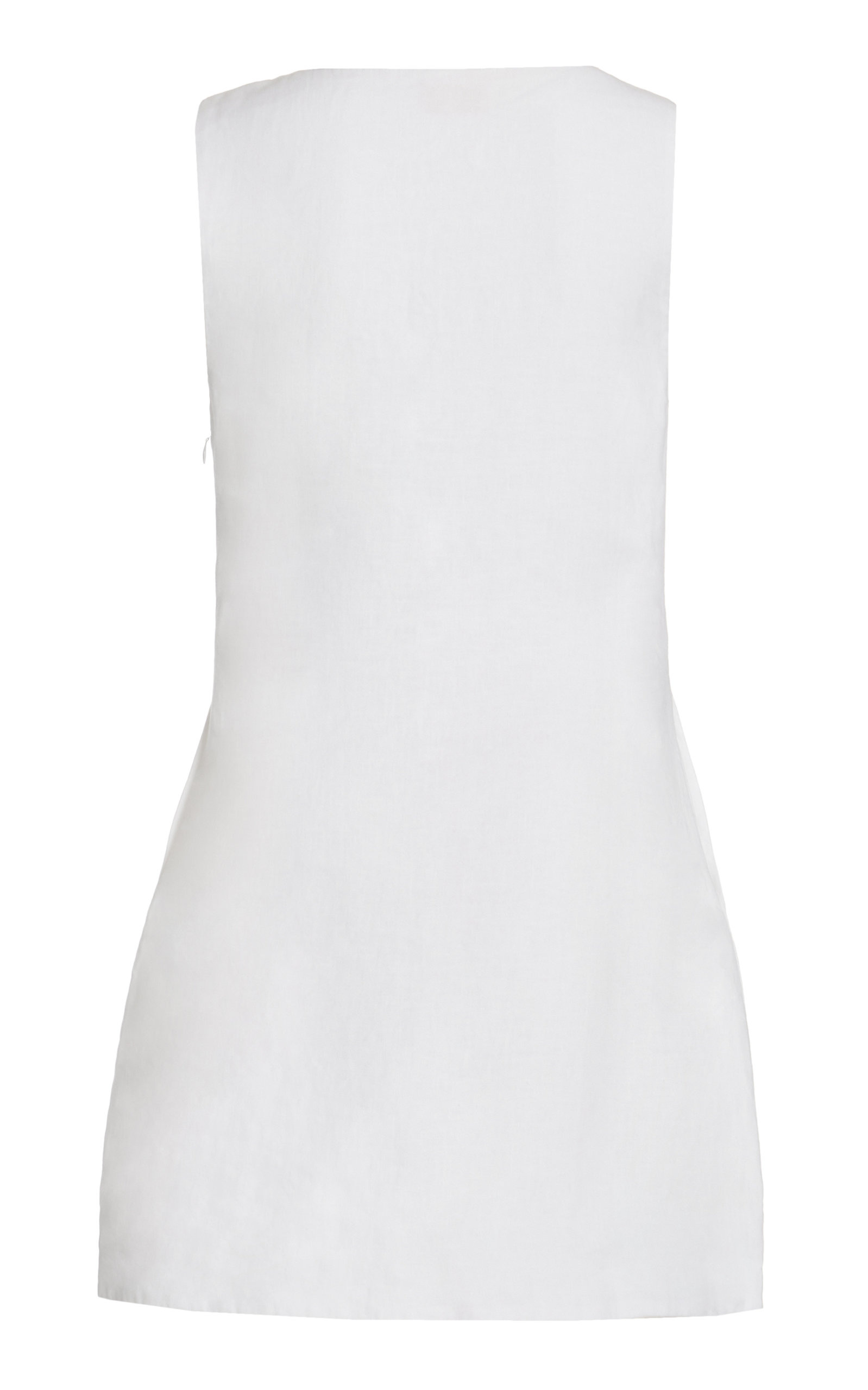 Exclusive Alice Linen Mini Dress white - 5