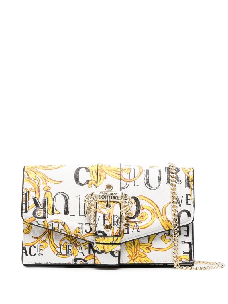 logo-print cross body bag - 1