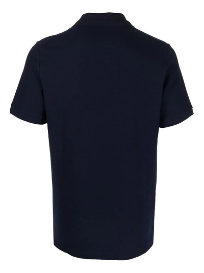 Sandro embroidered-logo detail polo shirt outlook