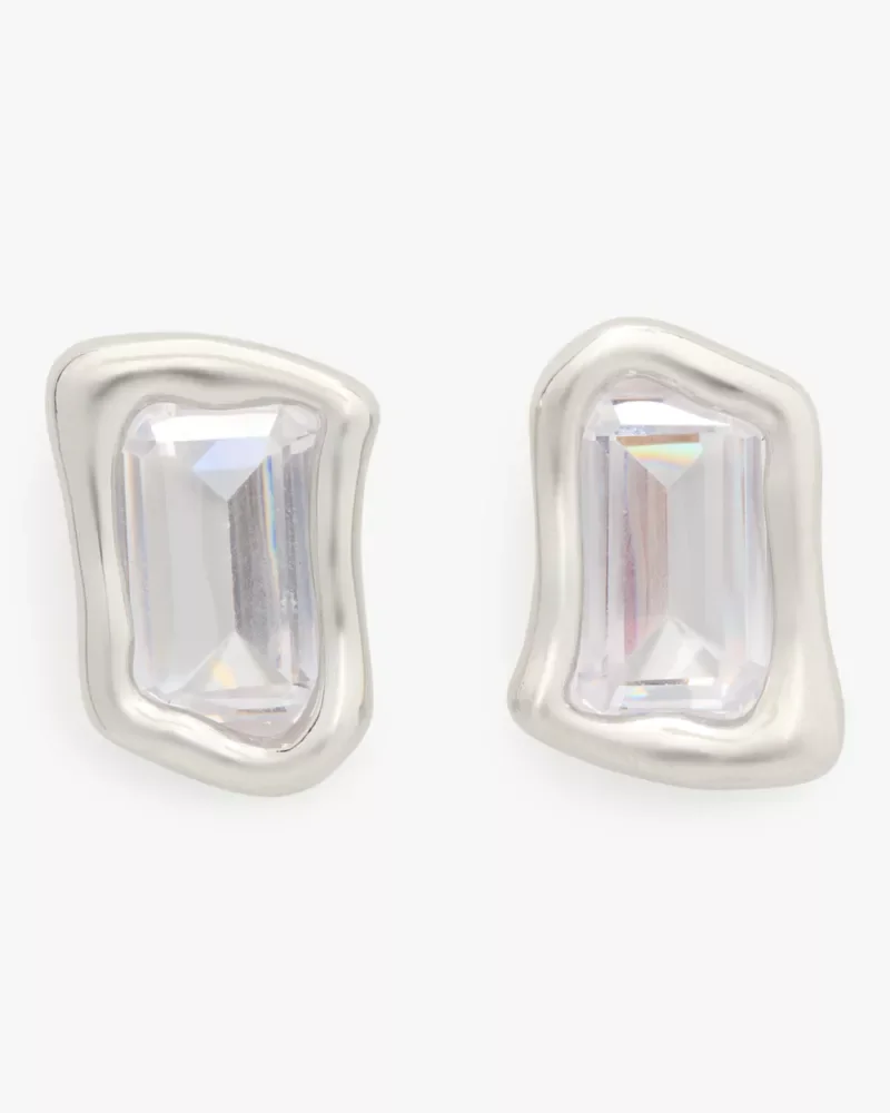 Molten Glass Statement Studs - 1