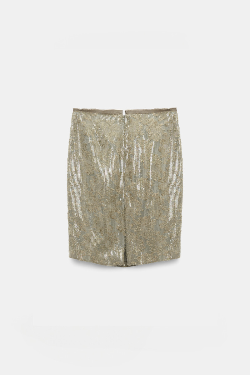 SEQUIN STATEMENT skirt 5