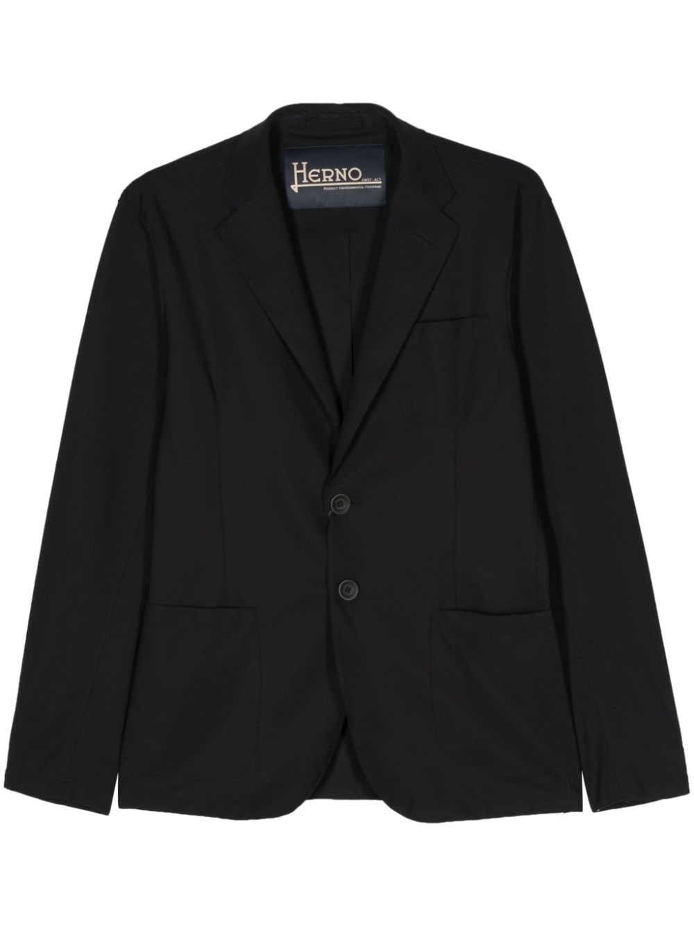 Single-breasted blazer jacket - 1