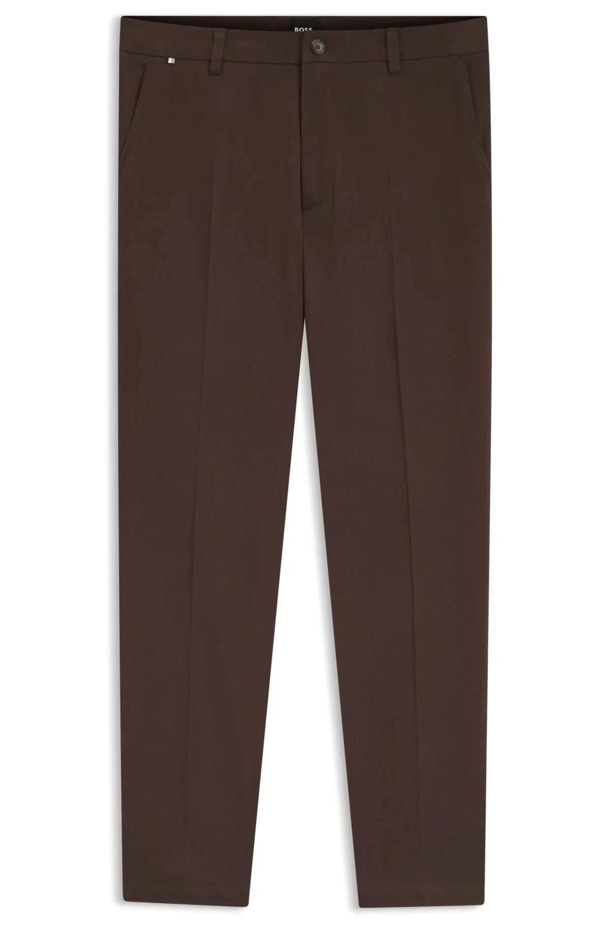 MODERN-FIT PANTS IN STRETCH-COTTON TWILL - 1