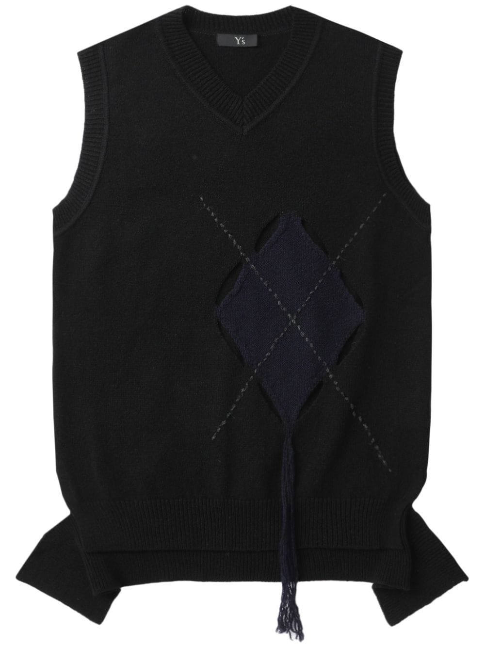 Cut-out detailing vest - 1