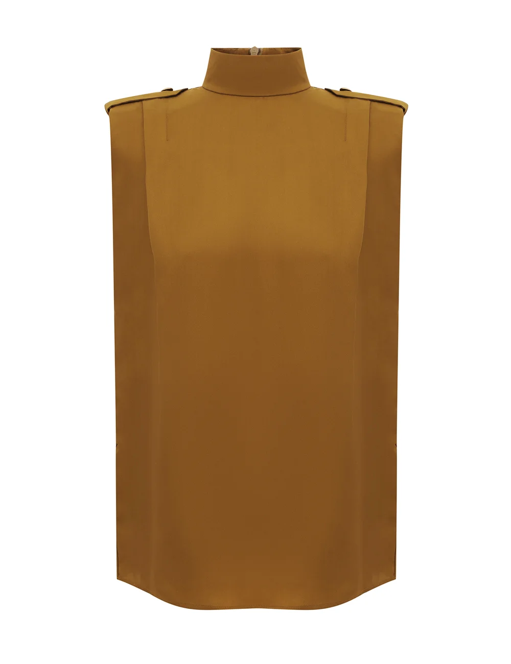 SLEEVELESS TUCK SHIRT - 1