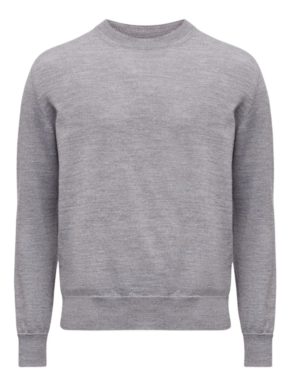 crew-neck knitted sweater - 1