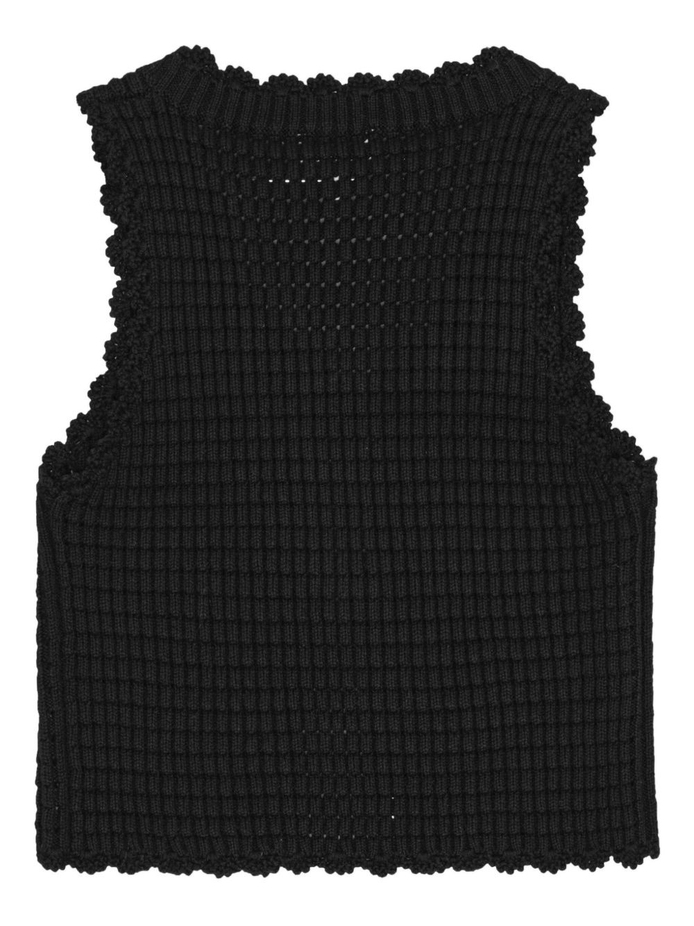 crochet-knit top - 6