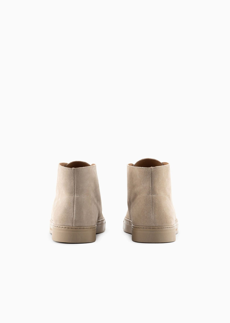 EMPORIO ARMANI Suede chukkas outlook
