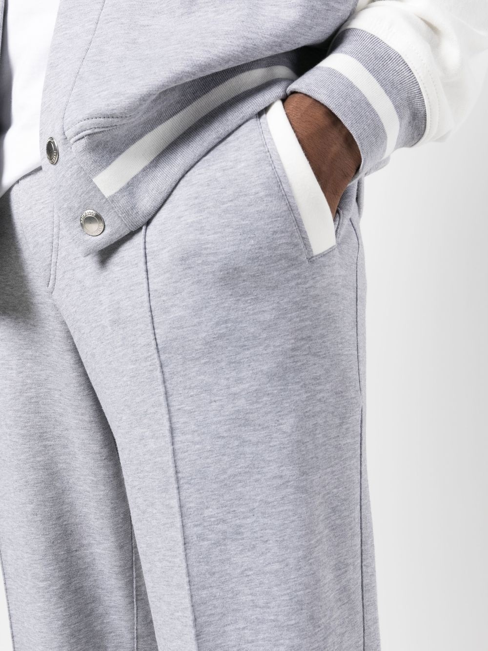 drawstring-waist track pants - 5