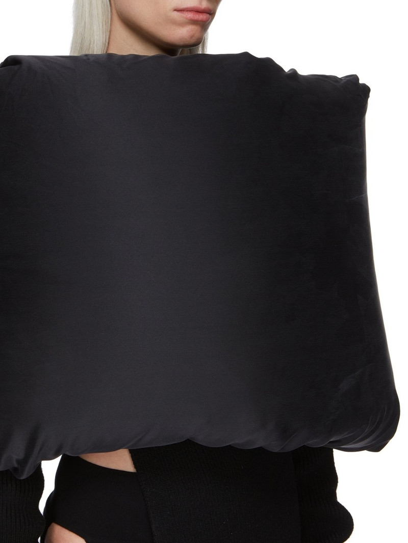 Black Donut Down Scarf 4