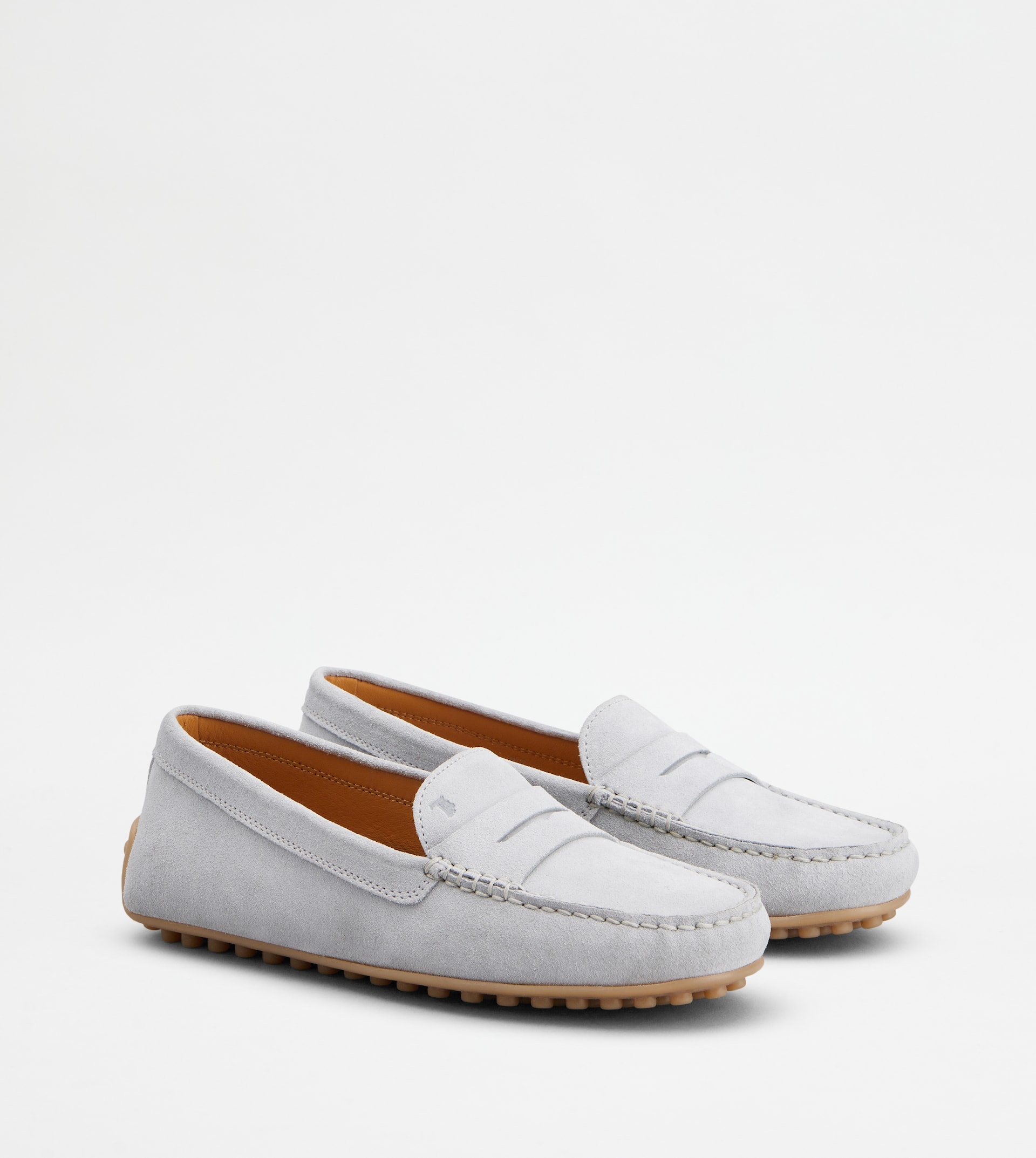 CITY GOMMINO DRIVING SHOES IN SUEDE - GREY - 4