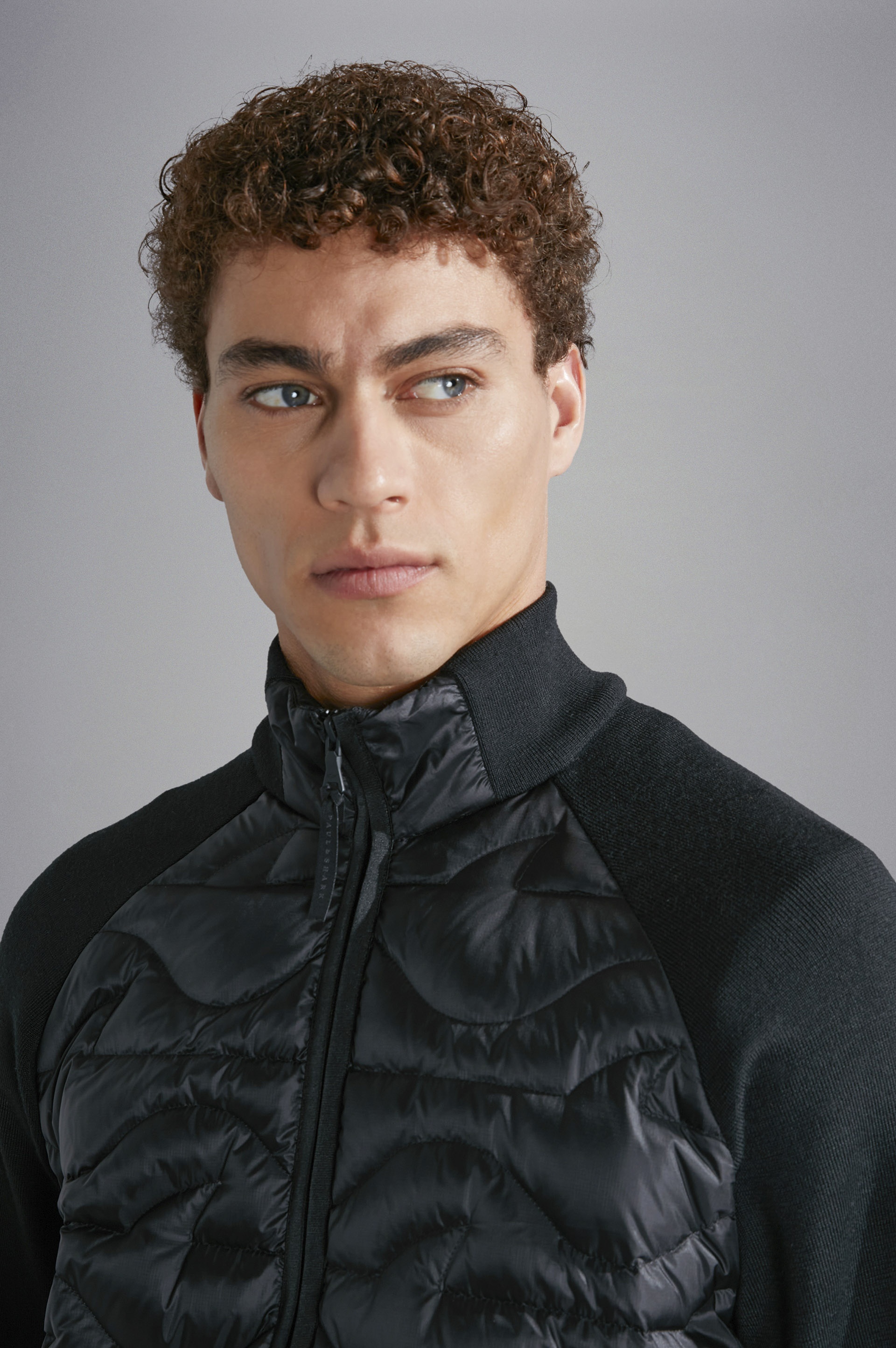 HYBRID MONOGRAM SWEATER WOOL AND TECHNICAL FABRIC - 4