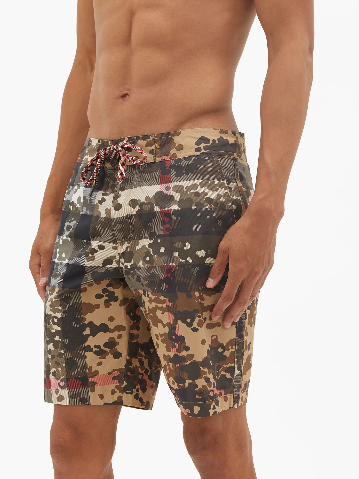 Breton camouflage-print board shorts - 3