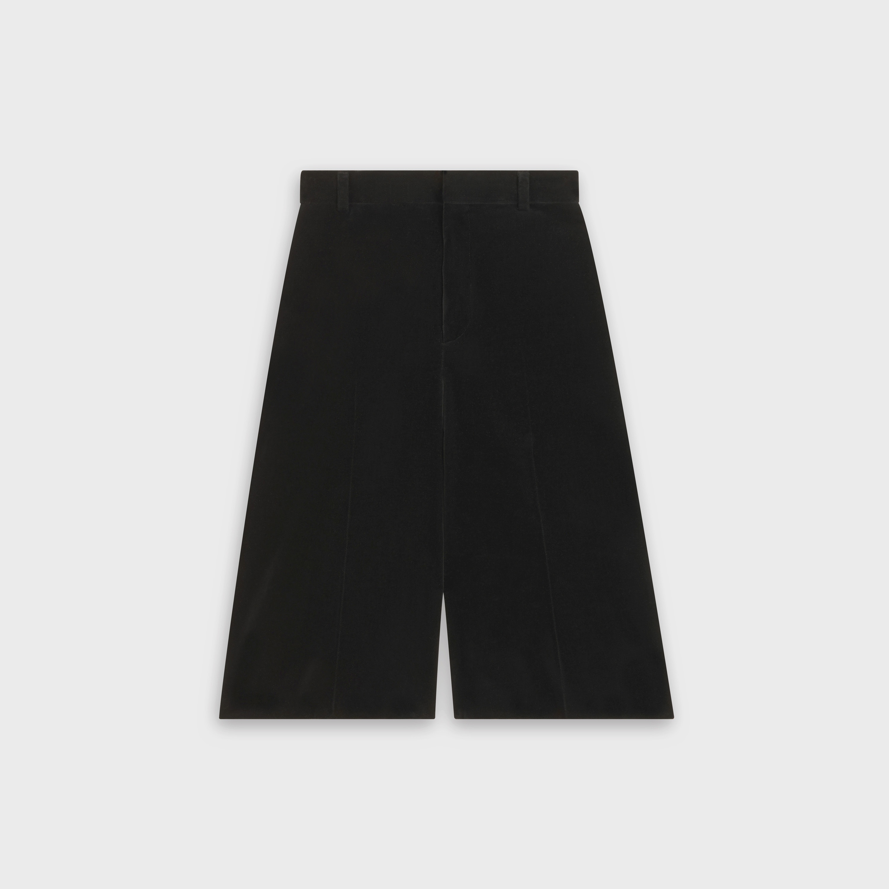 BERMUDA TUX SHORTS IN VELVET - 1