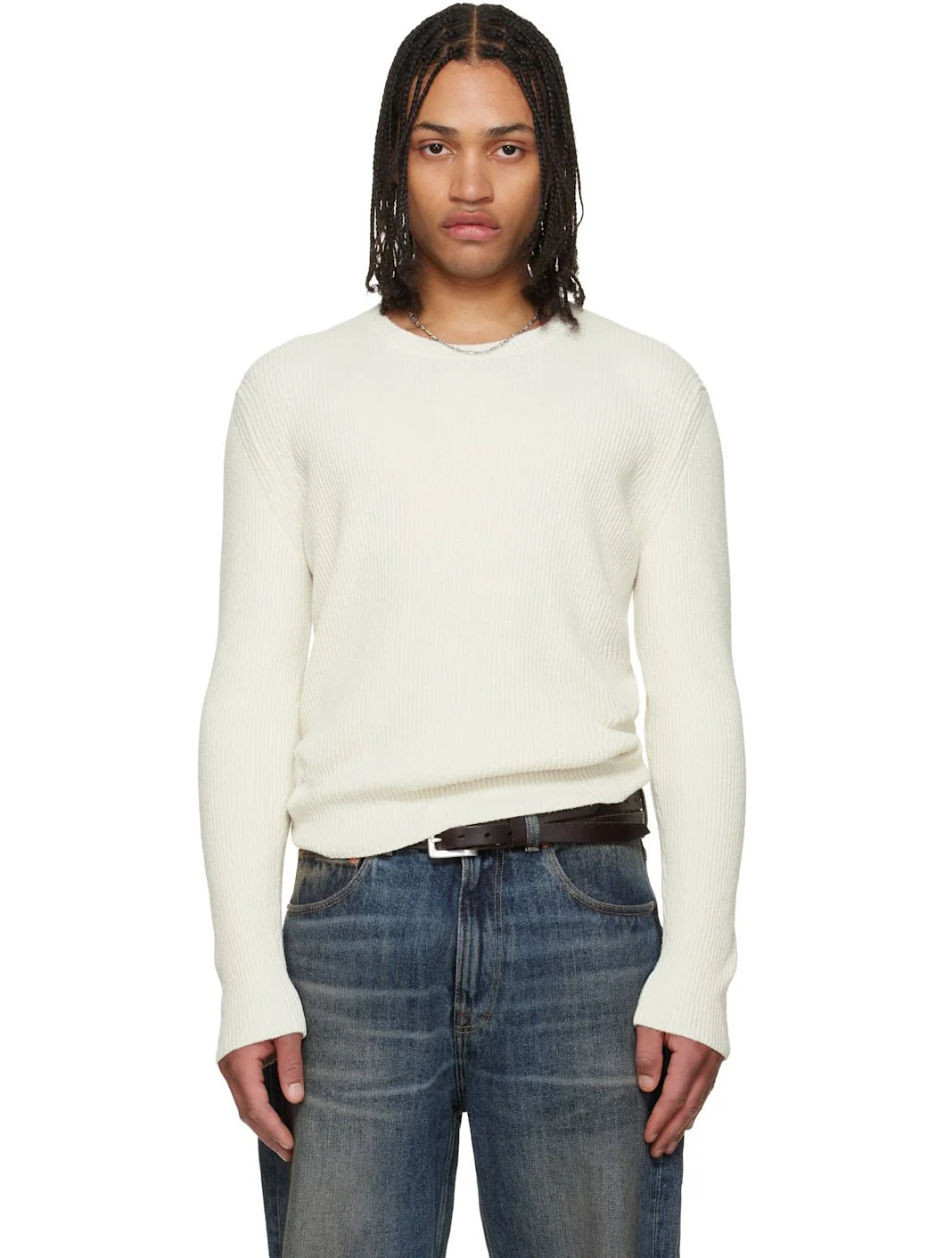 Off-White Compact Roundneck Sweater - 1
