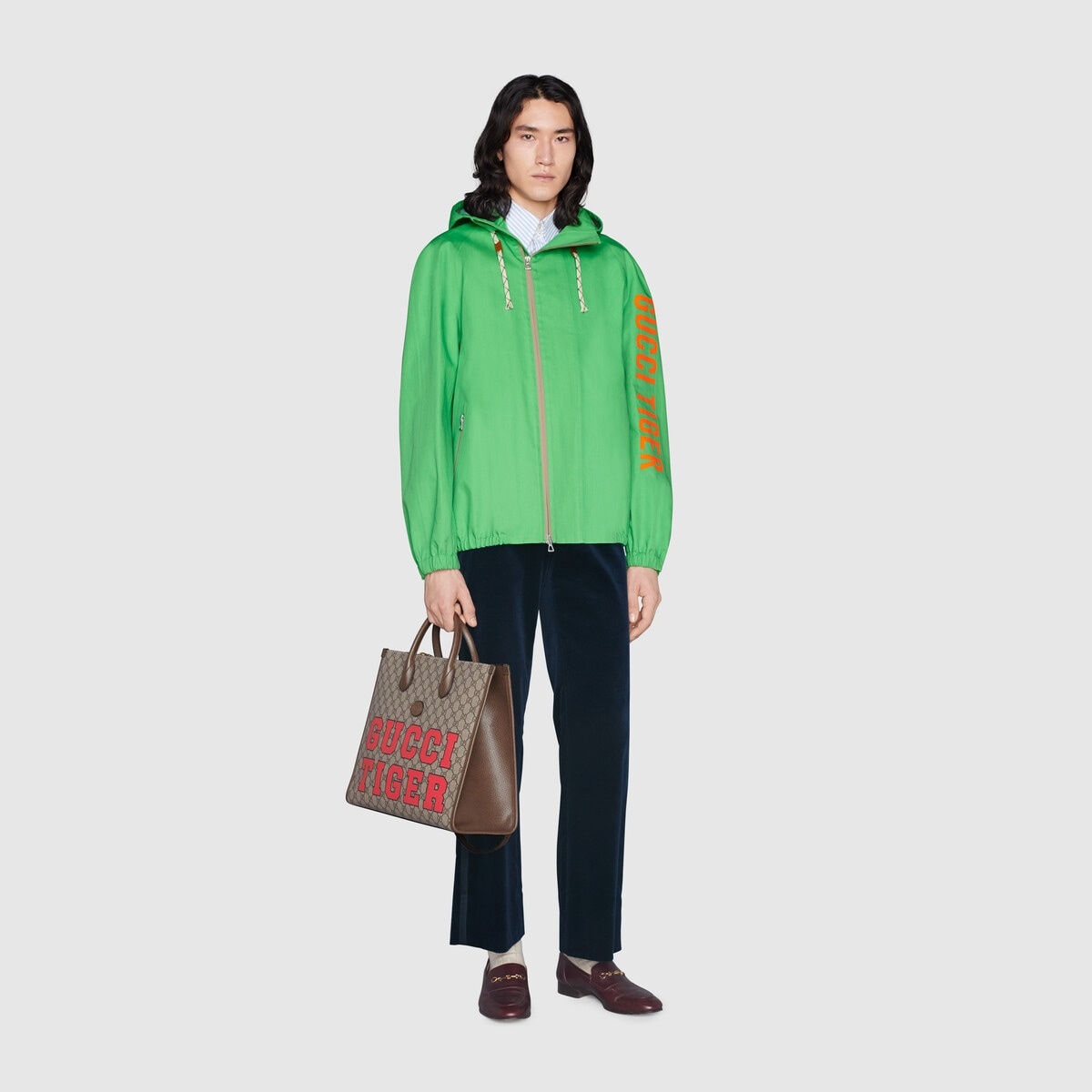 Gucci Tiger GG medium tote bag - 5