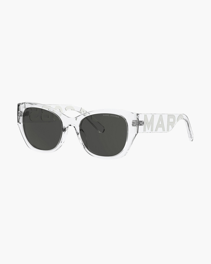 THE BOLD LOGO SQUARE CAT EYE SUNGLASSES 1